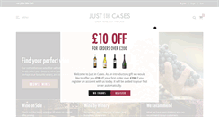 Desktop Screenshot of justincases.co.uk